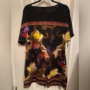 Alfani Watercolors tunic